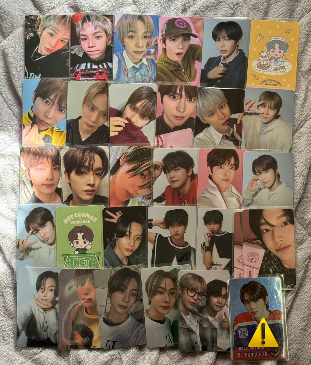 RIIZE トレカ 交換 譲 ショウタロウ ウンソク ソンチャン ウォンビン