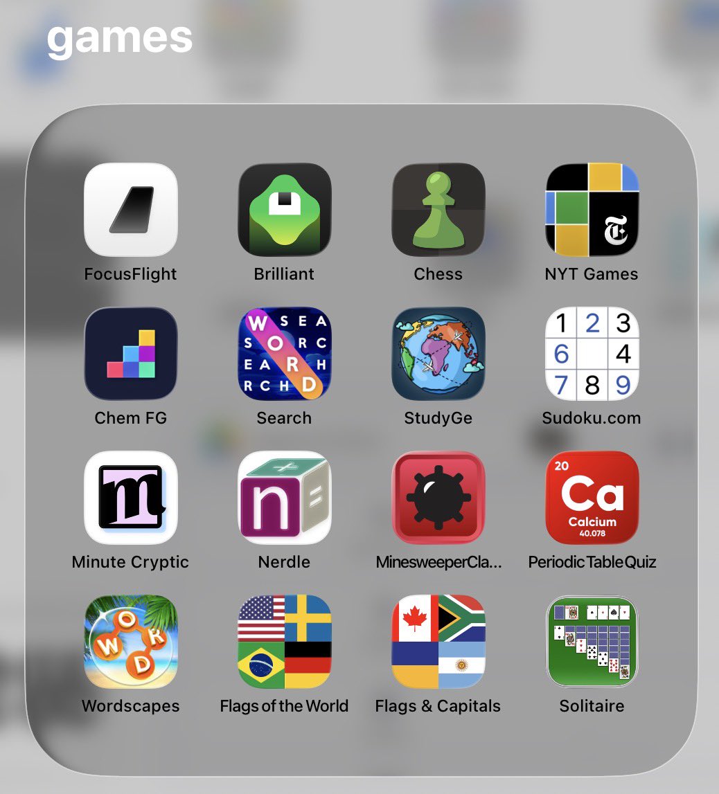 „you got games on your phone?“