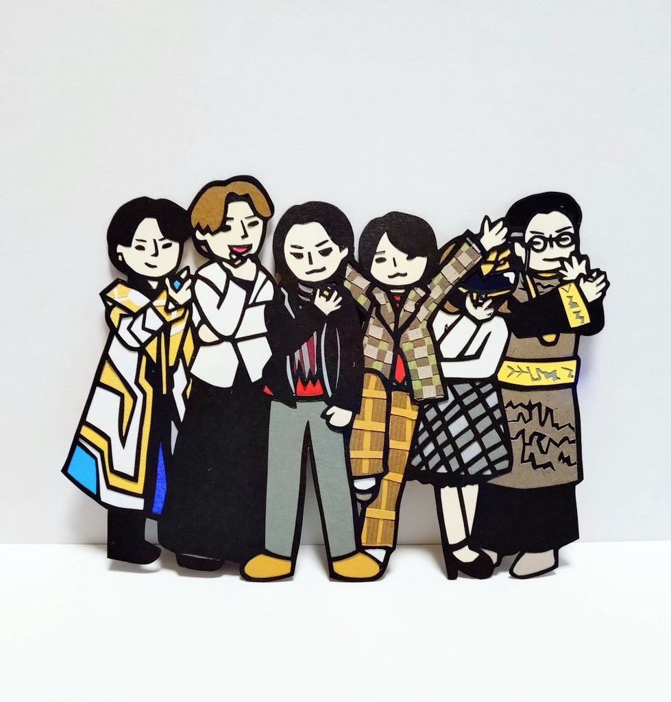 最終回を迎えたナンバーワン戦隊ゴジュウジャーの切り絵を作ってみました
色々ありましたが素敵な作品でした！
1年間楽しい時間をありがとうございました
いつかスーパー戦隊が復活しますように！！
#ナンバーワン戦隊ゴジュウジャー　#切り絵