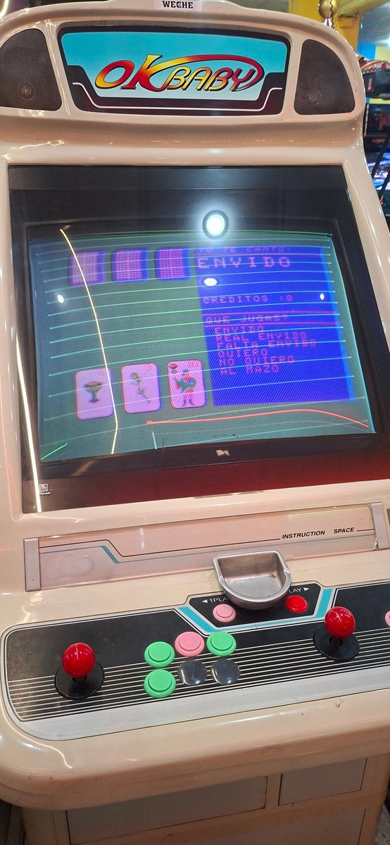 fucked up in the crib playing truco arcade