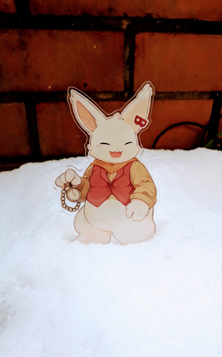 Post by びい 🐰 on X: ゆきうさぎ