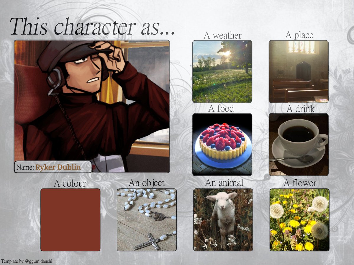 Haii guys I'm making a bunch of these  chart thingys and here's the first batch :D these r all mostly personal HCs of course and just done for fun :3 #811game #811twt lalala, I'll be doing more soon probably