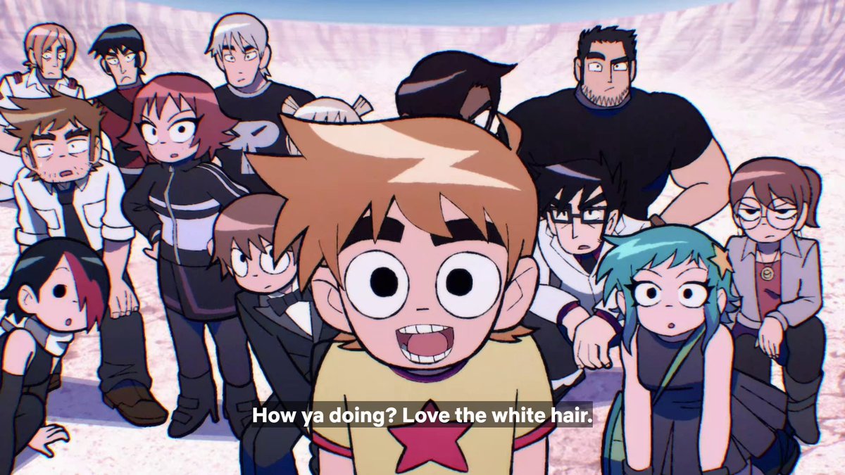spto_frames's tweet photo. Ep. 8 "The World Vs Scott Pilgrim" - Frame 9,557 of 33,404 https://t.co/50pqEMiJbP