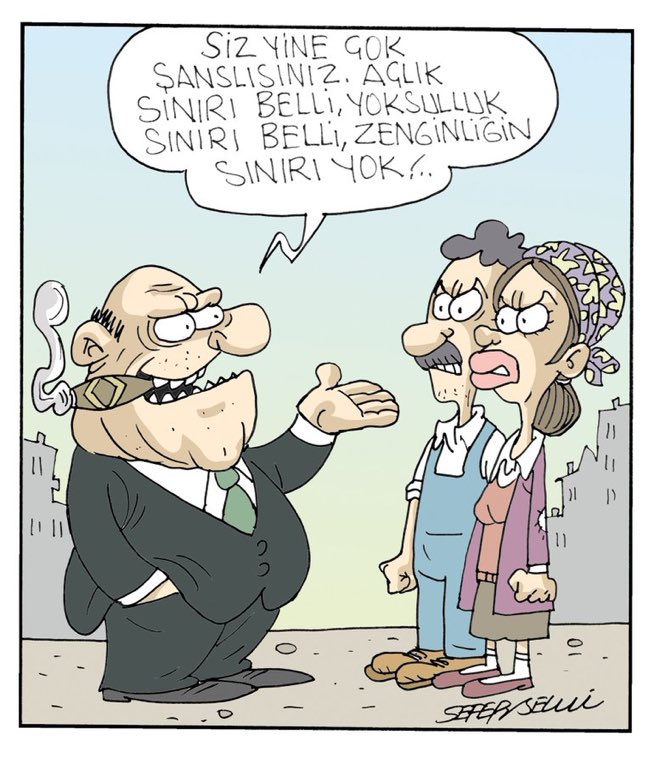 Halinize şükredin fakirler…
Sızlanıp durmayın.
Beterin beteri var…