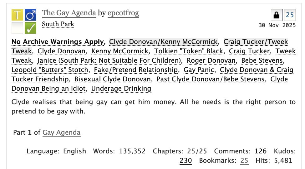 RLTelepath's tweet image. The Gay Agenda by epcotfrog 
I had a fucking blast with this one nfn 
archiveofourown.org/works/70364906…