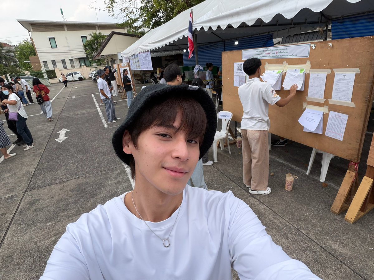 ออกมาใช้สิทธิ์กันเยอะๆนะค้าบ ทุกเสียงมีความหมาย 🫶 #เลือกตั้ง69