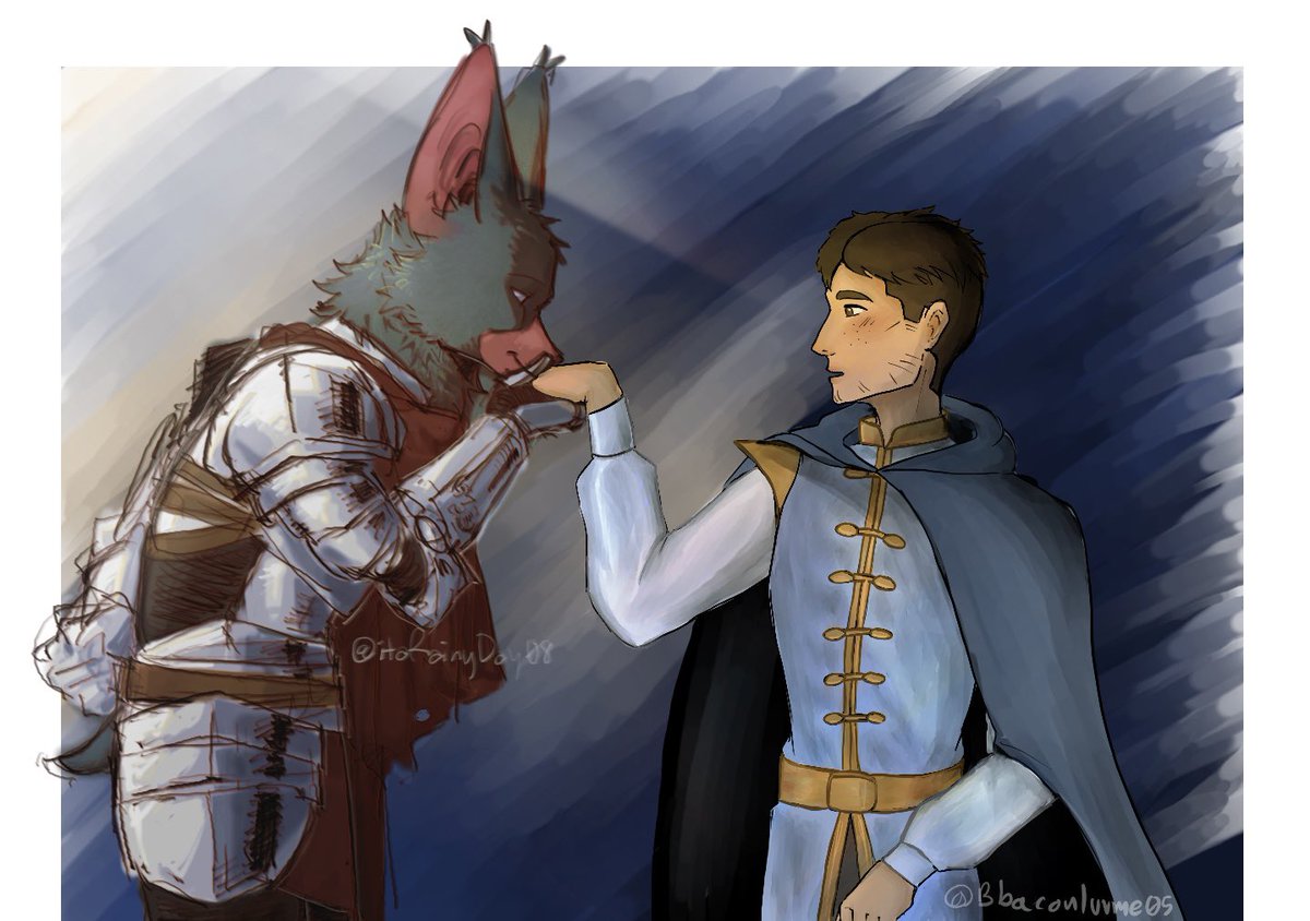 Prince and his Knight 

Magma again

Sonar <a href="/ItaRainyDay08/">ʀᴀɪɴʏ🌧️</a> 
Robert me

#mechabat #dispatch