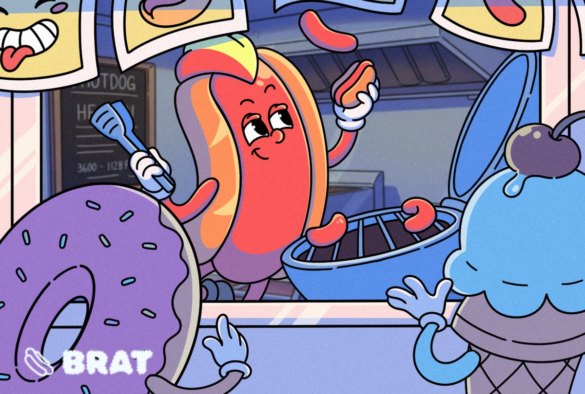 Always BUIDLing. Always grilling. Always $BRAT.