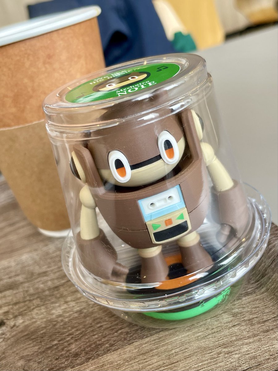 モデリズムさんとこの新作「メカトロノート」、パッケージングも相まってコンビニスイーツっぽい可愛さ。
#WF2026W
#メカトロノート