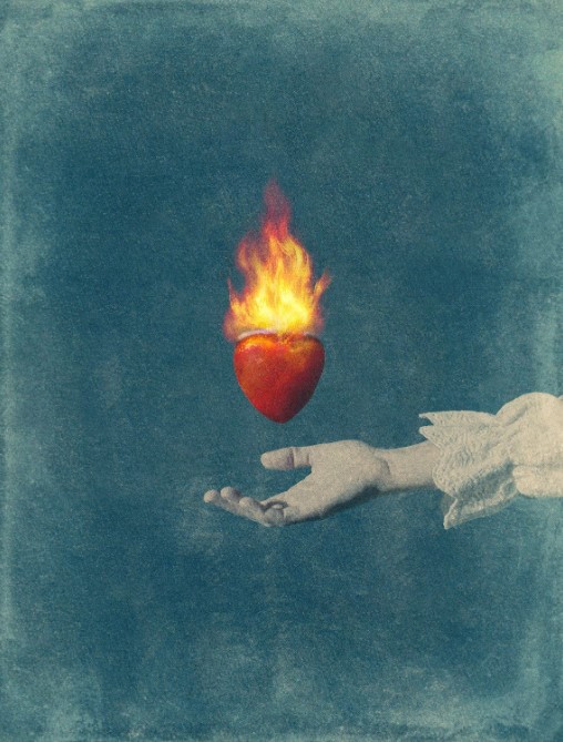 Solo si un corazón es puro meto mis manos al fuego.