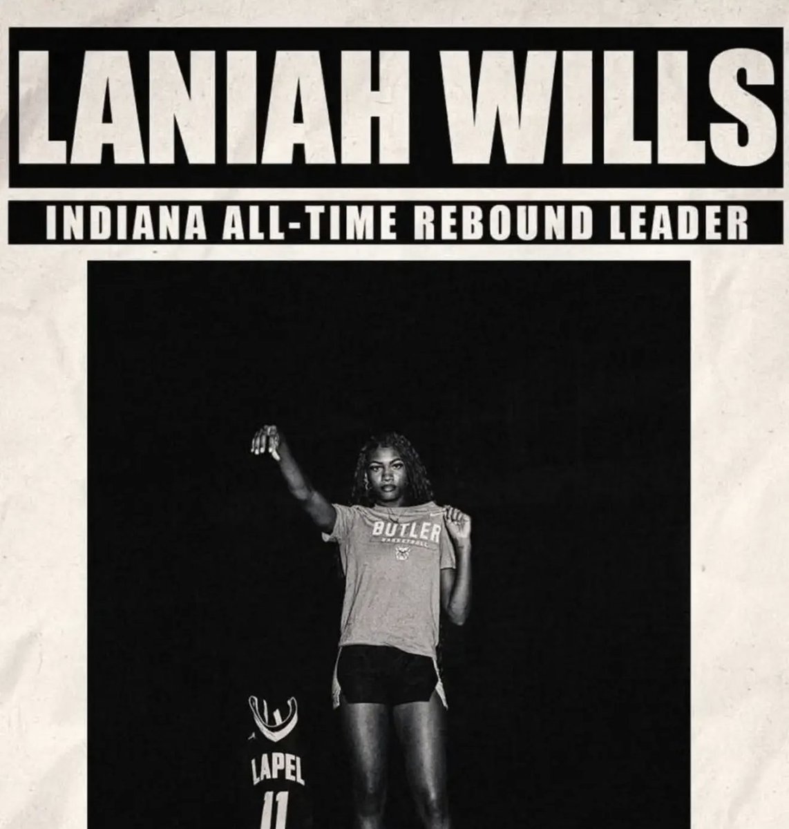 GbballLapel's tweet photo. Adding to her record breaking career!@hunt_Rob @Brian_Haenchen @IBCA_Coaches https://t.co/EJ2h3UyqTM