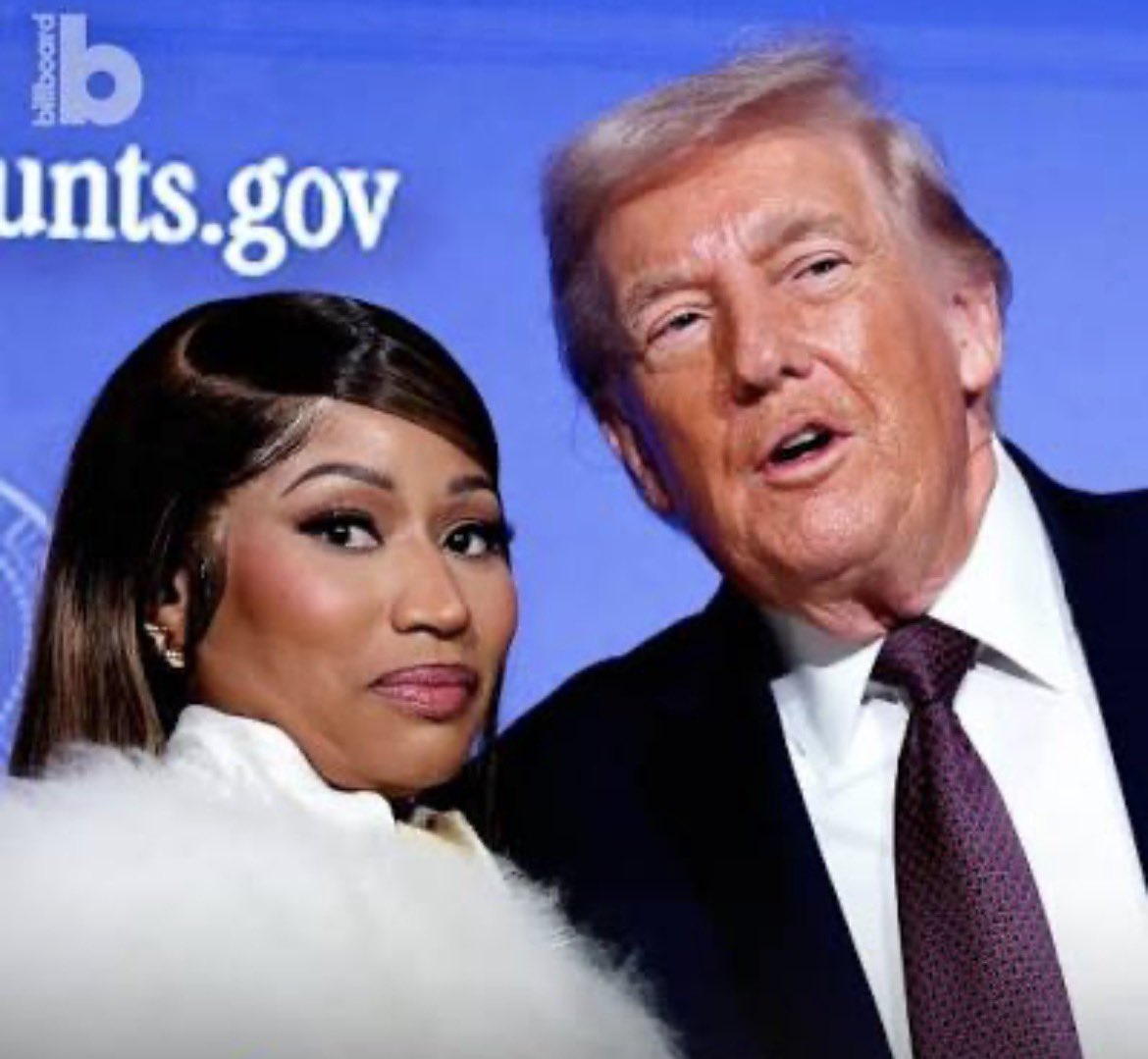 How’s <a href="/nickyminaj_news/">Nicky Minaj</a>  feels about <a href="/realDonaldTrump/">Donald J. Trump</a> ? #nickyminaj #DonaldTrump