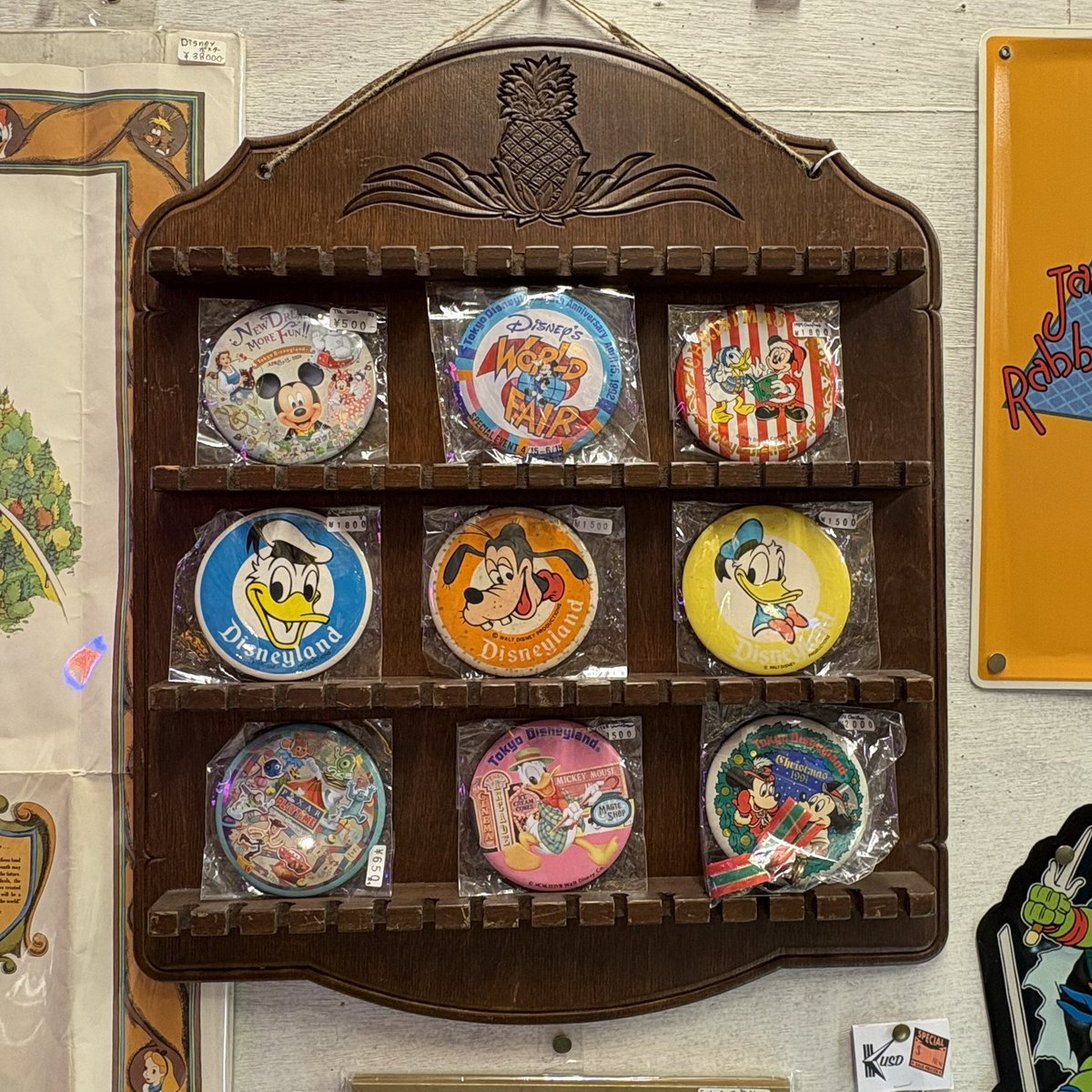 パイナップルがデザインされた ハワイアンな雰囲気の スーベニア