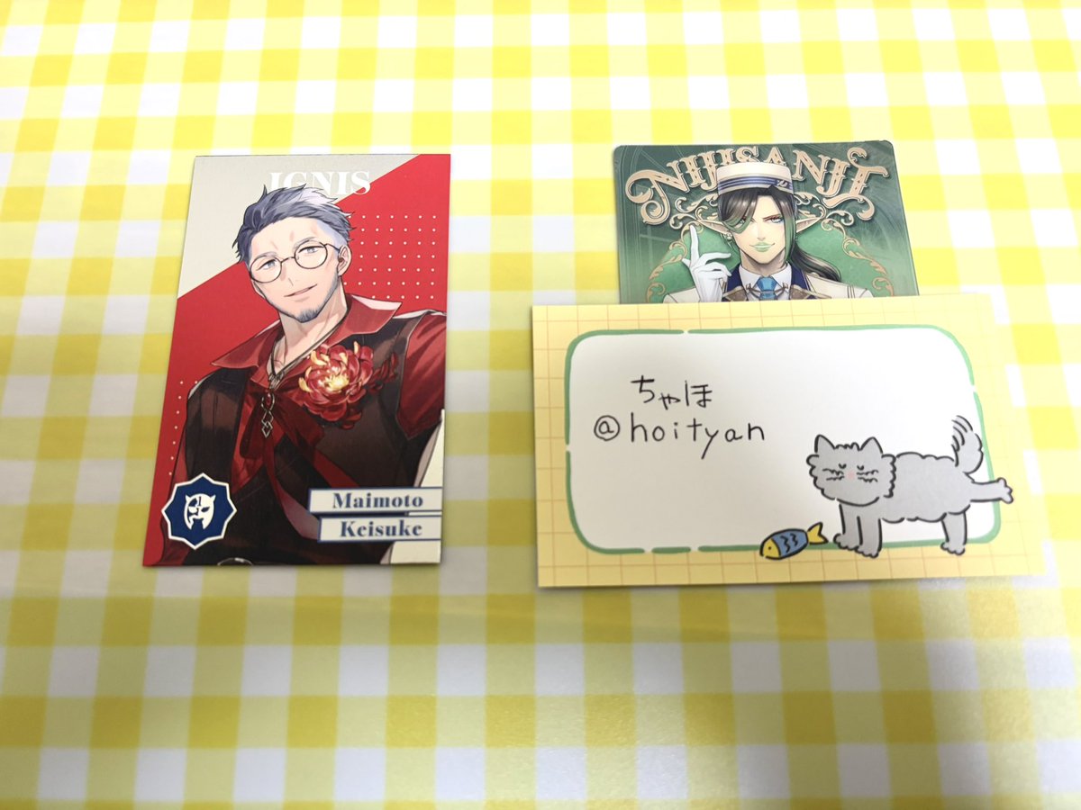 hoityan's tweet photo. 【 交換 】 にじさんじ 8周年 8th メタルカード  

【譲】1枚目
【求】2枚目

郵送でのお取引のみとなります。
同日発送可能です。
検索よりお気軽にお声かけください。 https://t.co/DzXTts7ZF7