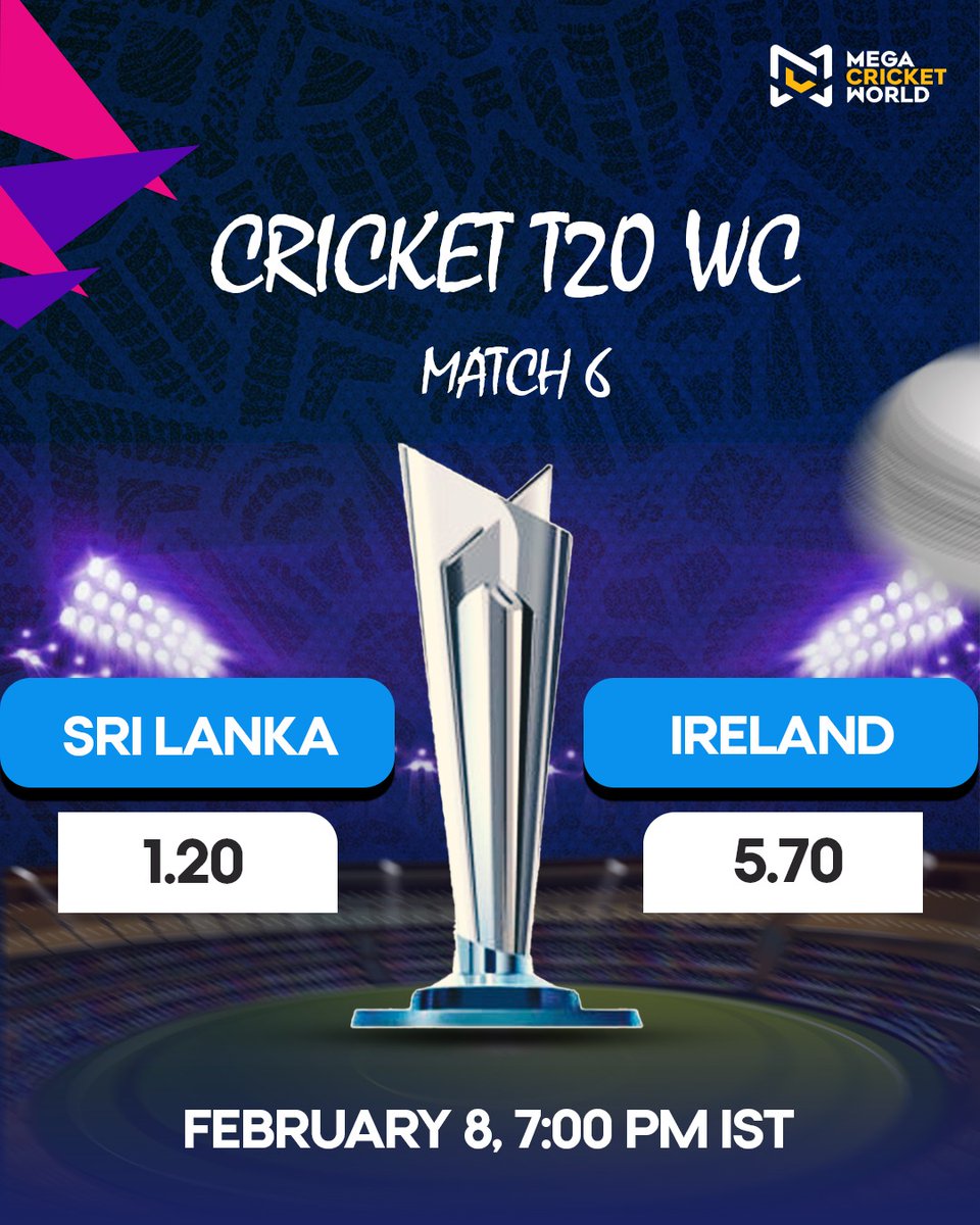 mcworldsocial's tweet photo. The odds are out and the World Cup action is ready to roll π₯
NZ vs Afghanistan, England vs Nepal, Sri Lanka vs Ireland, make your picks and bet now. π―
https://t.co/U9koqmypbl
#WorldCup #OddsAreOut #BetNow #CricketFans #MatchDay https://t.co/UzDrhOxYwp