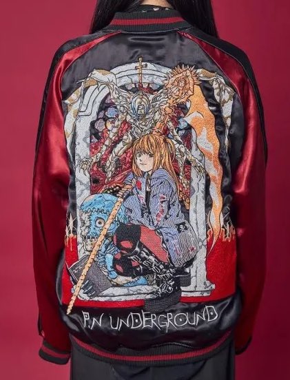 UNDERGROUND×DEATH NOTE ミサ スカジャン 販売価格 43,780円(税込) P.N