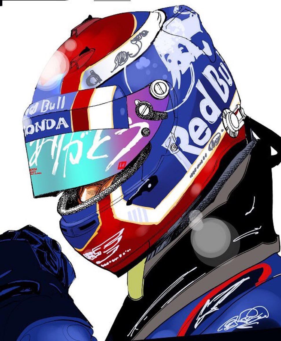 「ハッピーバースデー ピエール・ガスリー選手 #F1 #PierreGasly」|曽田正人単行本アイアンレッキ発売中のイラスト