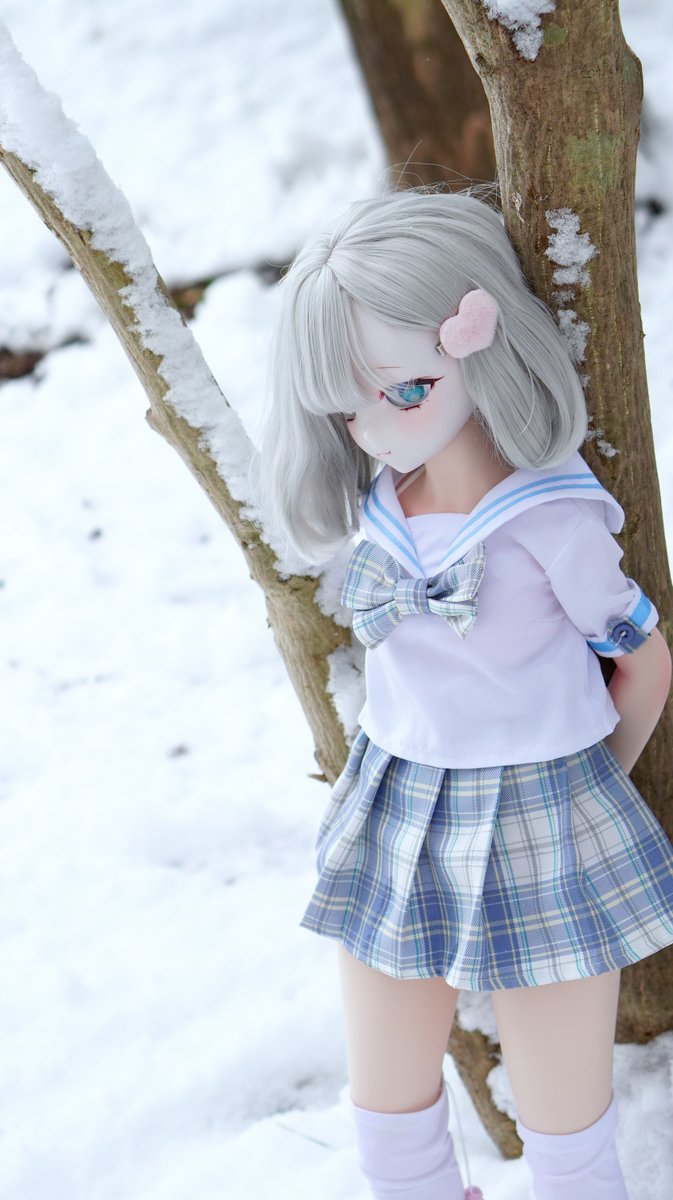 白銀の少女、すずめ。 #mozudoll