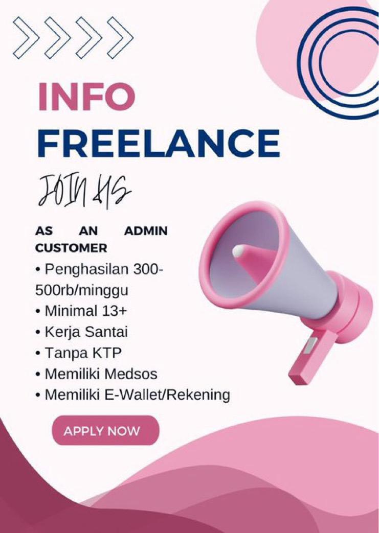 freelance 2026 🦋

🗣️: Kak freelance itu apasih?

freelance itu pekerjaan sampingan yg bisa menjadi sumber penghasilan, apalagi para pelajar nih pasti pengen punya penghasilan sendiri bisa 300-500rb bahkan sampai jutaan!! 🦋
#freelance #zonauangᅠᅠᅠ #zonaba #zonajajan️️