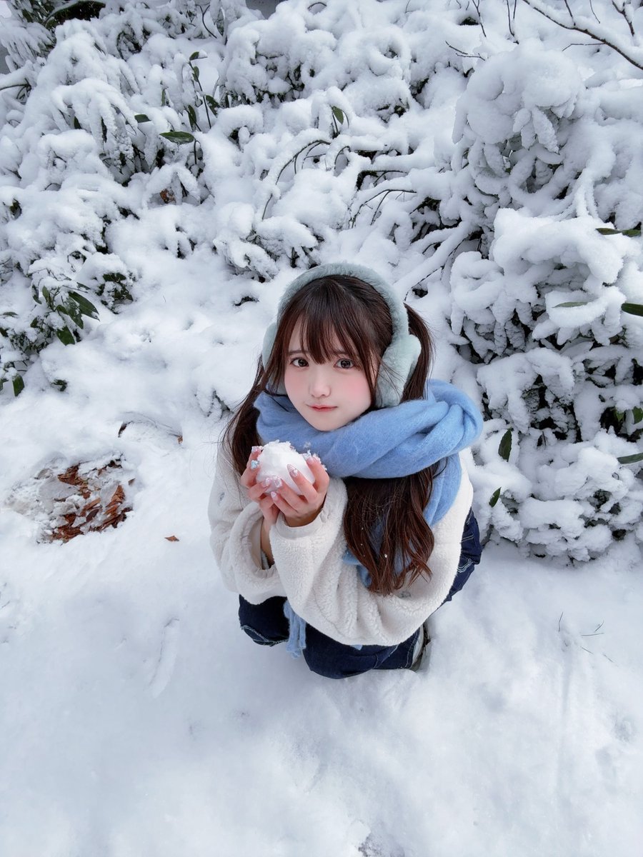mizuumiramune's tweet photo. 雪だーー❄️⛄️ https://t.co/2nu40PMSGg