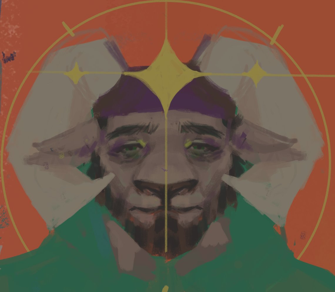 Tom_Jyo's tweet photo. [Sketch] Carl the Mage

Struggling a bit with this piece and need some help from you all.

What do you think? What would help strengthen this piece? https://t.co/wfyuJHAwXQ