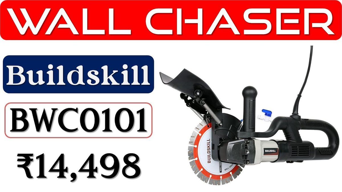 GadgetsShiksha's tweet image. The BUILDSKILL 3450W Wall Chaser is a powerful tool designed for professional contractors. It's perfect for creating clean and precise cuts in walls, making your job easier and more efficient! 🔧🏗️ #wallchaser #construction #powertools ►youtu.be/4ReKF_0YBBM
