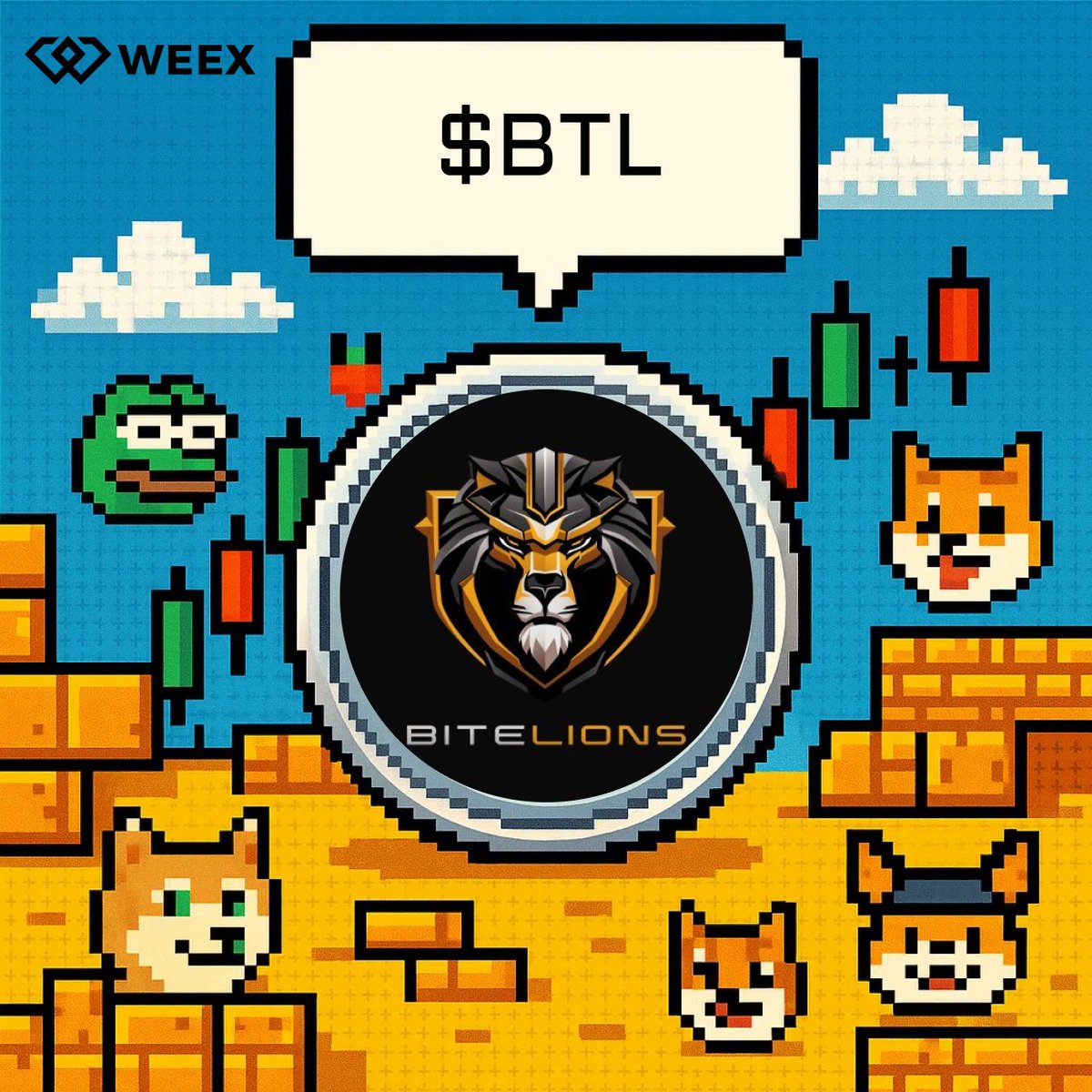 WEEX新币上线 | $BTL <a href="/bitelions/">bitelionsofficial</a>

关注  <a href="/WeexCn/">WEEX中文</a>，转发此推文
👉评论区留言UID

2月13日随机抽5人每人 30 USDT💛

立即交易：weex.ac/zh-CN/spot/BTL…