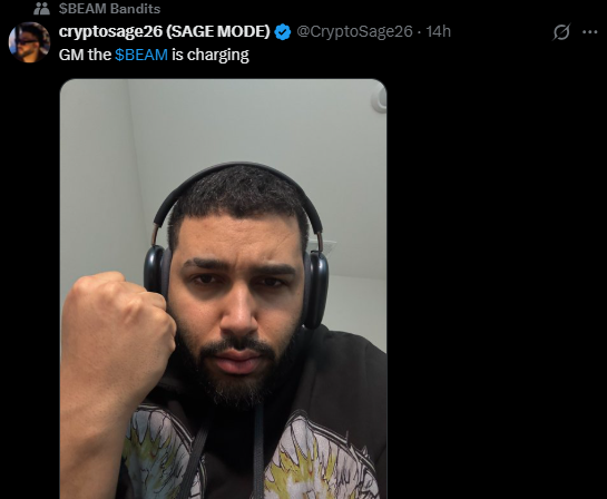 CryptoRugMunch's tweet photo. ⚠️ Watch out for the token $BEAM, currently being shilled by serial scammer @CryptoSage26. This thing has one of the worst looking Bubblemaps I've ever seen. GMGN says that 68% of wallets here are likely connected and that there are over 1,000 fresh and bundler wallets involved in the project. Looks about as rigged as it gets. Probably best to stay away if you value your funds.

CA: CV38eqqRKfhvqZ5yyuwuNFGTfof1wYvNguJXt2mZDRMj