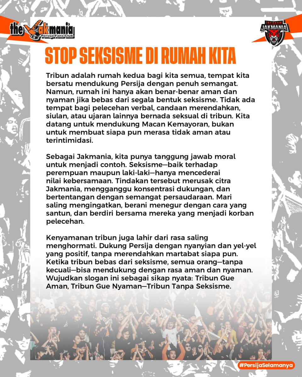 the Jakmania (@infokomjakmania) on Twitter photo 