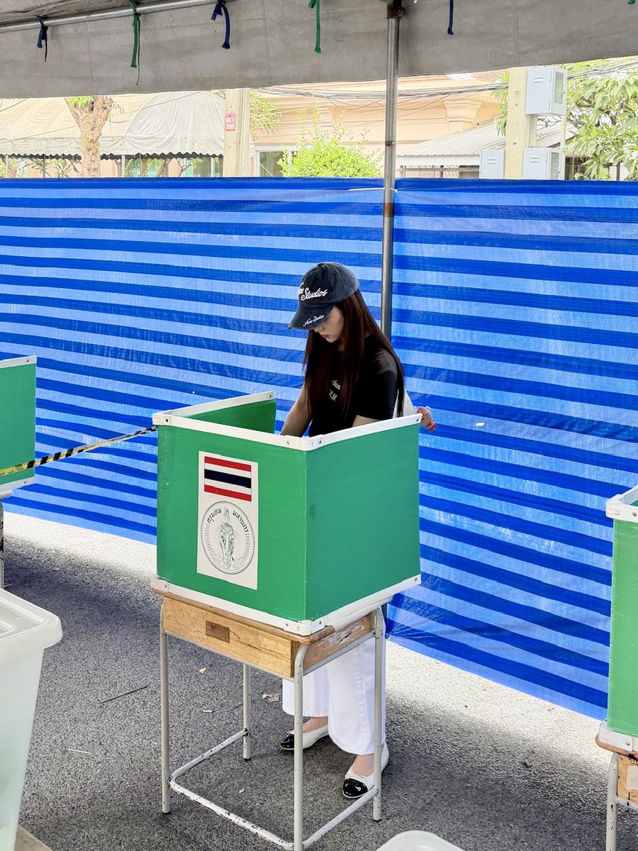 Voted🗳️✅🇹🇭 #เลือกตั้ง69