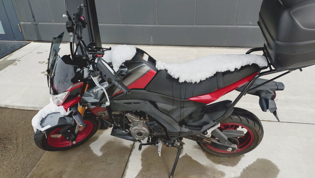 午前5時に出勤してから退勤の14時までに、どれだけ降ったのだろう