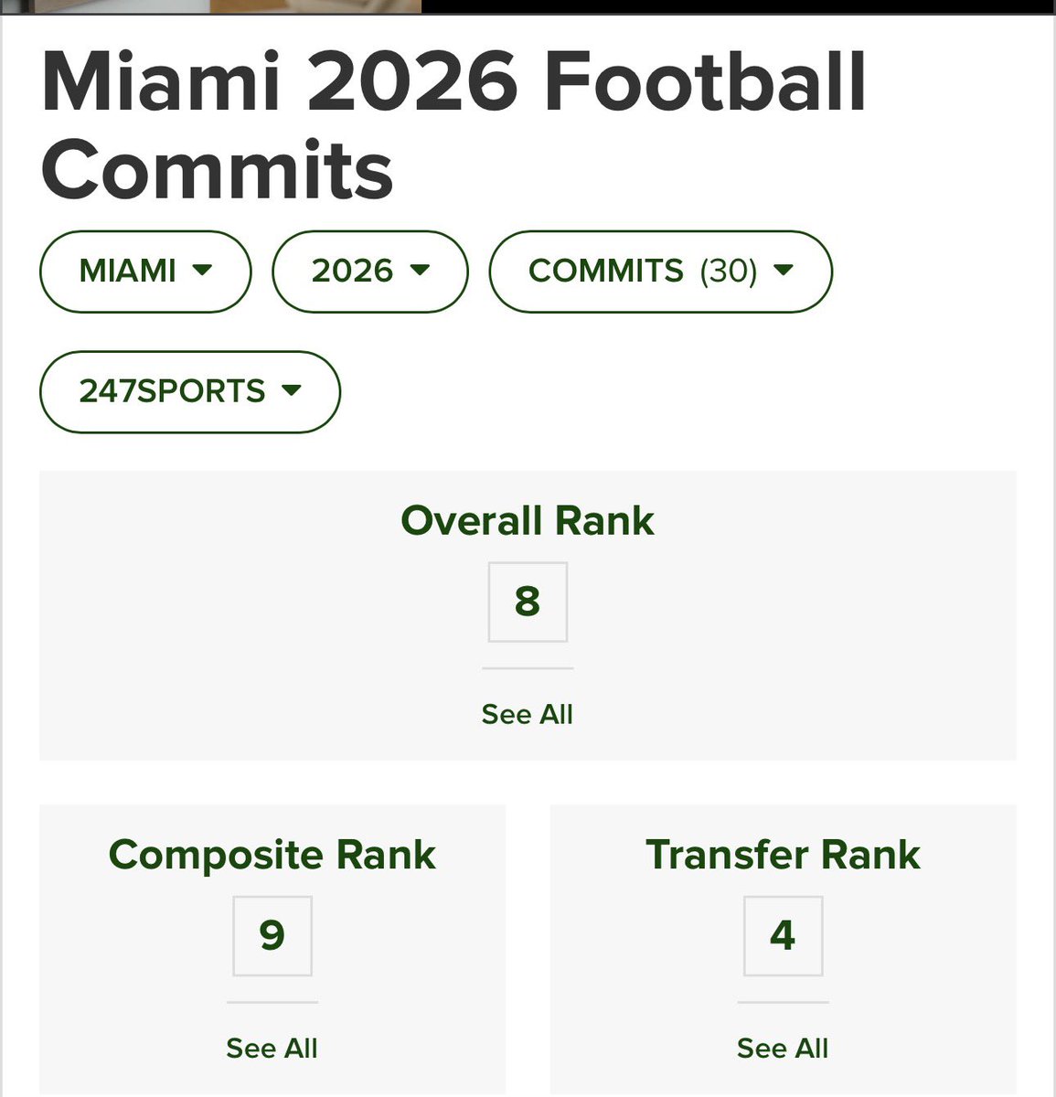 🏆🏆🏆 Canes Legacy🏆🏆 tweet media