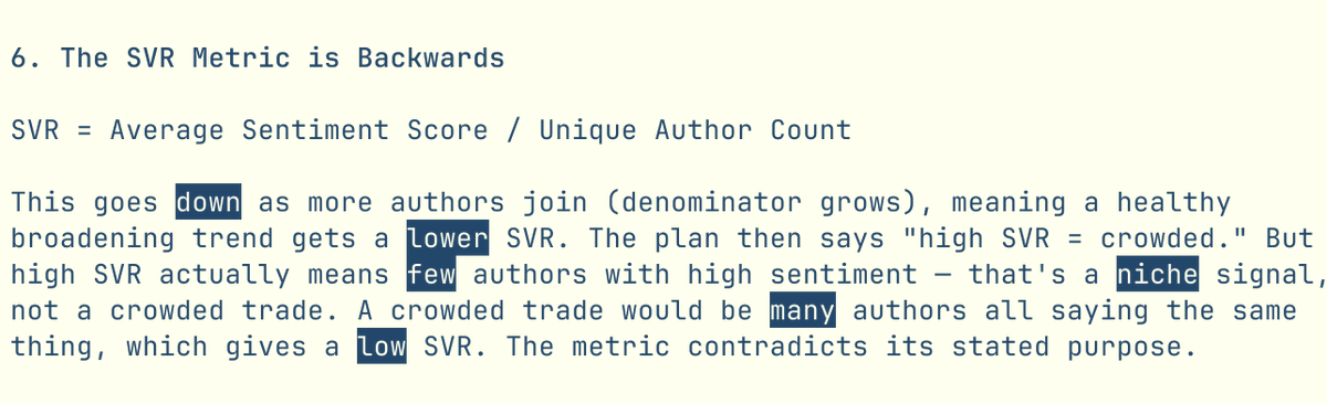 not gonna lie gang, it seems that Claude is killing it. 

Gemini 3 came in sounding smart...spitting out maths!
But when I asked Claude to check for errors---damn it was brutal

This is a real error, folks, Gemini Pro missed this