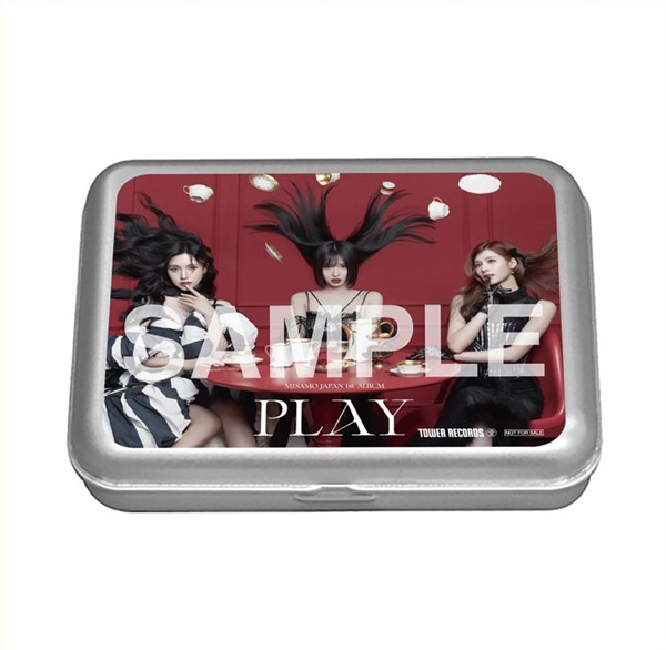 MISAMO】 JAPAN 1st ALBUM 『#PLAY』大好評発売中❣️ 🎁特典🎁 缶
