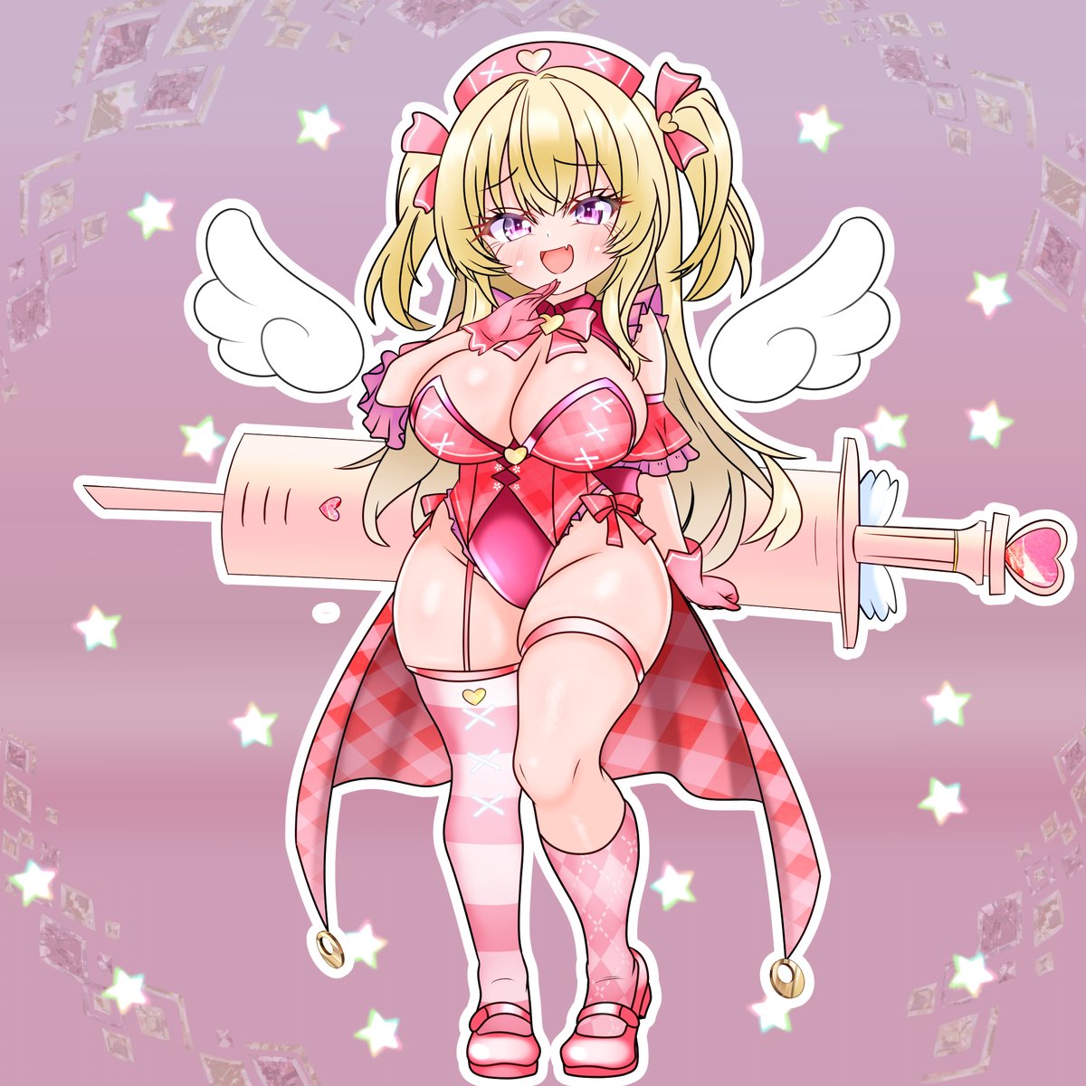 Thank you for skeb request!
ドレイン系魔法少女ちゃんキャラデザ
ずっと魔法少女描きたかったので嬉しかったです! 