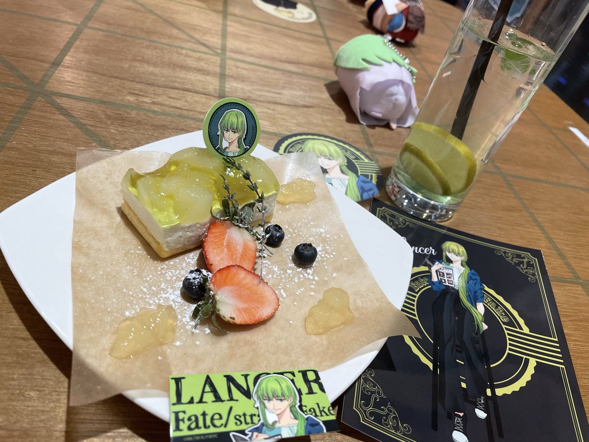 【Fate/strange Fake】
コラボCafe 行ってきました☺️ドゥちゃん可愛すぎでした💕癒しの空間をありがとう💕