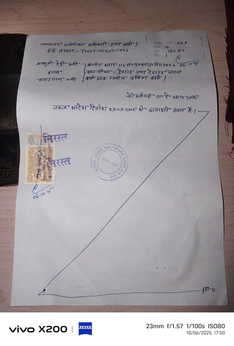 MKSAHNI08's tweet photo. @dmbas_  - माननीय जिलाधिकारी महोदया जी बड़े ही दुःख के साथ कहना पड़ रहा है कि आप जैसे शीर्ष अधिकारियों के होते हुए भी लेखपाल और कानूनगो जनता का खून पी रहे हैं भ्रष्टाचार चरम सीमा पर है। माननीय न्यायालय के आदेश को भी लेखपाल अपनी मर्ज़ी से चुनौती दे रहा है। @ChiefSecyUP https://t.co/3m0r92M4gm