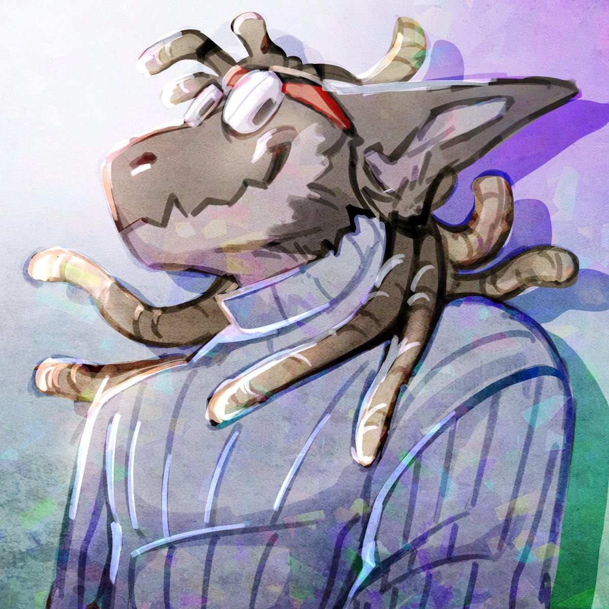 __LittleBox__'s tweet photo. J’ai cook ça en moins d’une heure.

Hypothèse: c’est une possession.

#furryartist  #furryartwork #smallcreator https://t.co/RArmiDlKxe