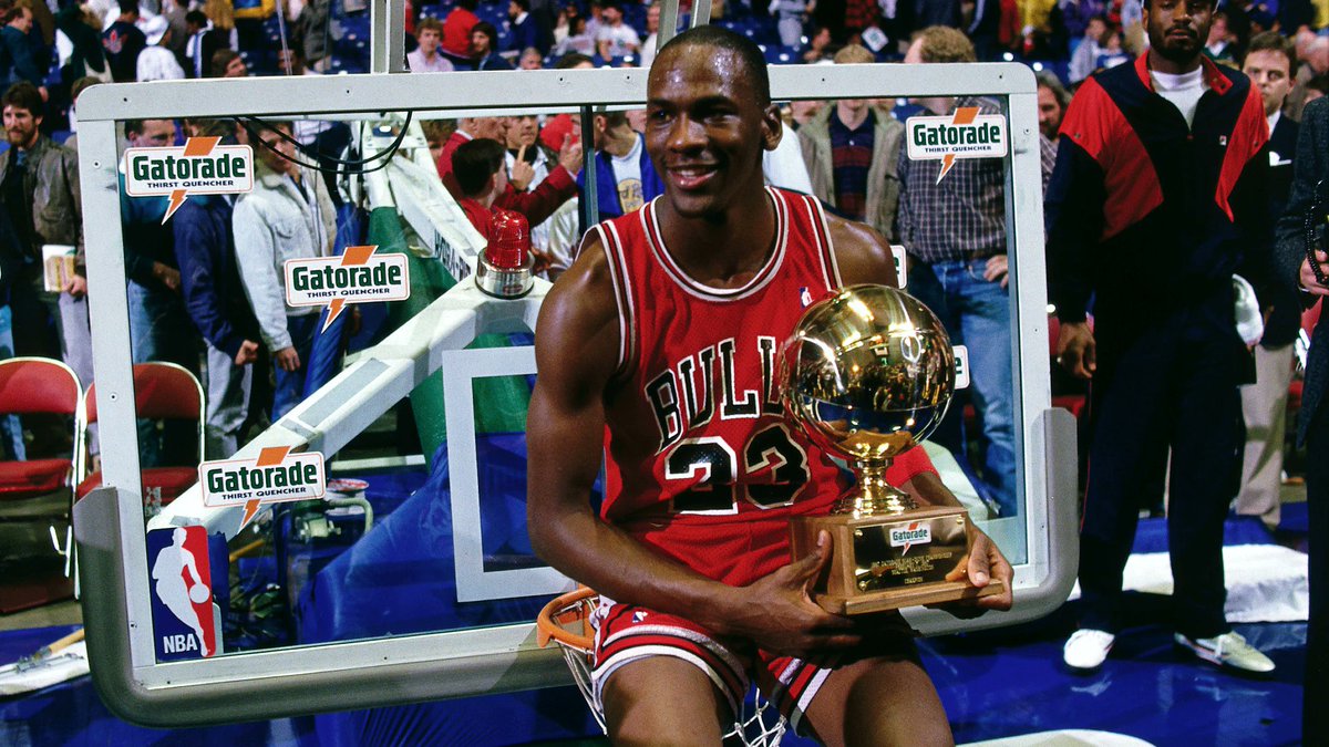 michael jordan slam dunk contest 1987