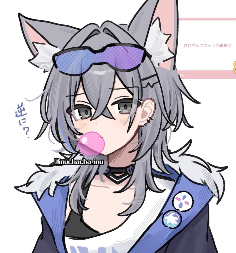inuchacha_inu's tweet photo. ウルフカット シルバーウルフさん https://t.co/kF6W5eAuco