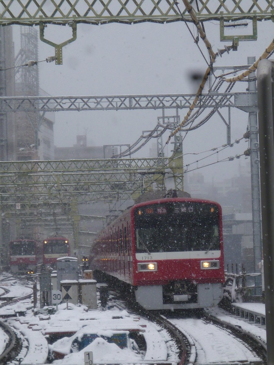 raito616's tweet photo. 雪鉄京急 https://t.co/9DUJcmDM8s
