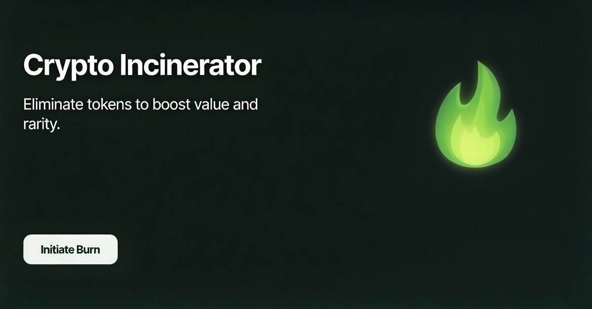 That $ETH you thought disappeared on fees? It's still around.

Every token purchase stashes some of your ETH in a hidden wallet.

eth-incinerator.xyz

Loads of traders have HUNDREDS of these just lying around, totally unnoticed.

That ETH you assumed was lost? It's just