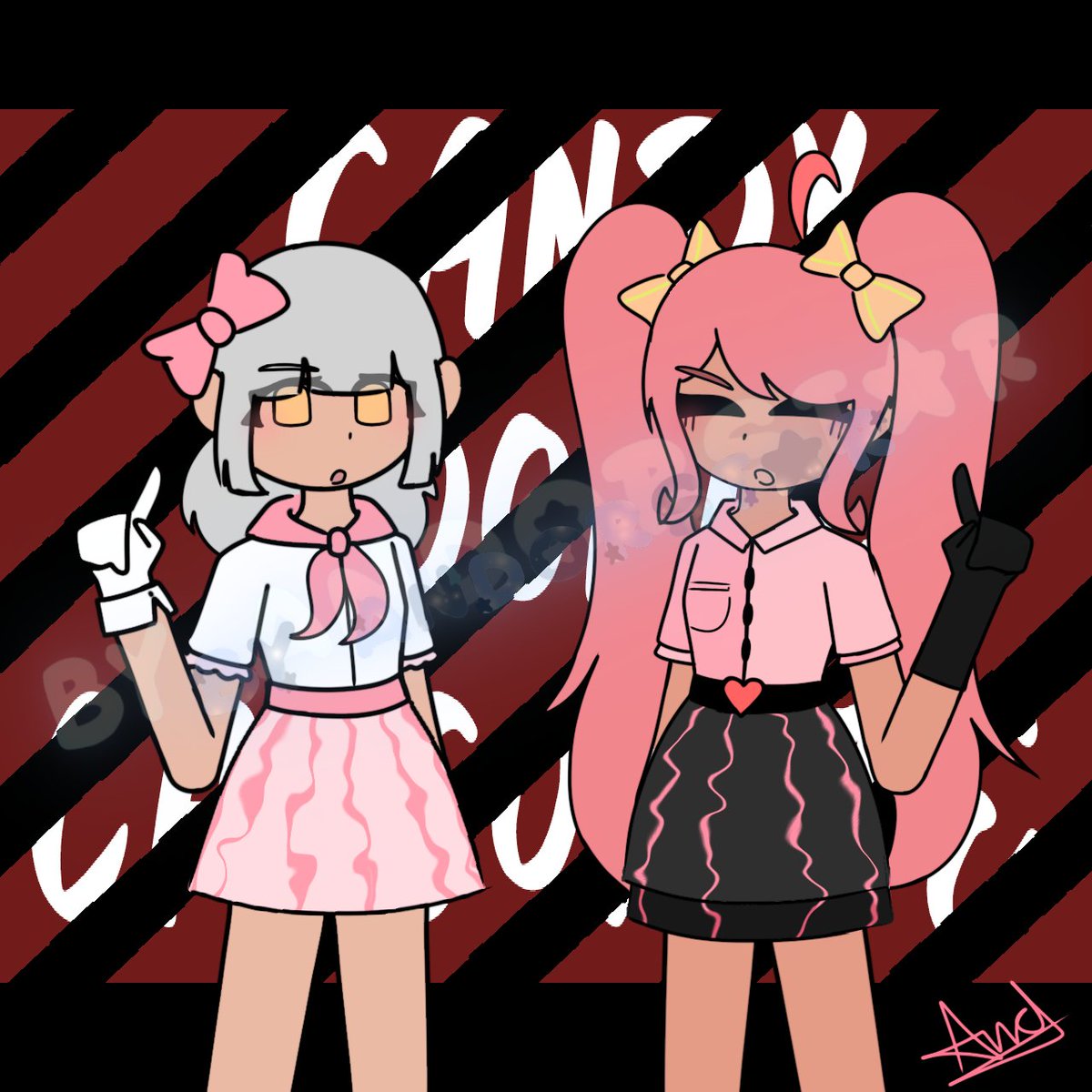 Is it OMORIFANART if it's Side Characters??

Candice and Curtsey BUT certain Miku &amp; Teto song