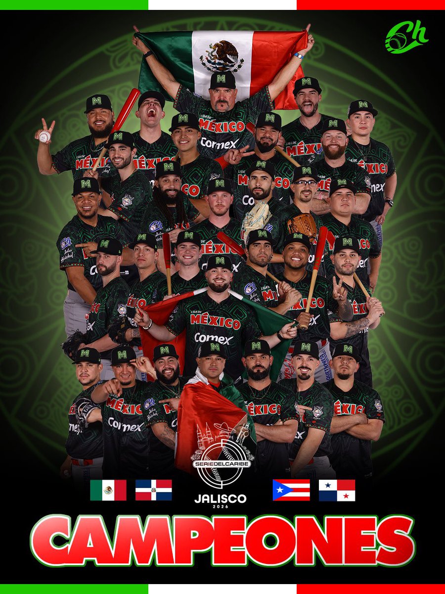Que cierre de juego!!! Charros campeón de la Serie del Caribe 12-11 sobre Tomateros. 
Gran año del equipo.
