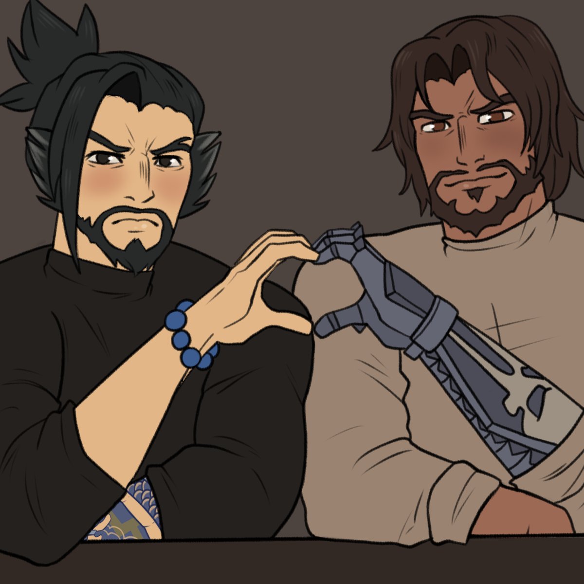 Did Hanzo have some hesitancy with the pose? Yes. Does Hanzo have