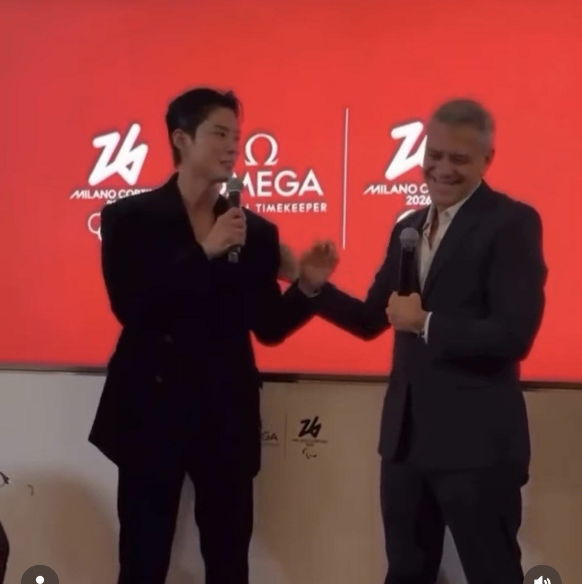 Good@morning Mr. Ambassador ⁦<a href="/BOGUMMY/">박보검</a>⁩ ❤️❤️what an honor what an amazing influence even George Clooney can’t stand against your beauty and charm♥️♥️as I said before you are the one🏆🩷🌷have a blessed Sunday #parkbogum and friends 🌹🌷crt owner