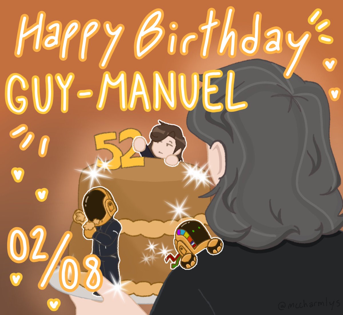 !!! GUY-MAN BIRTHDAY
making do with what reference pics we have . i love this guy dearly as well 🫶🫶