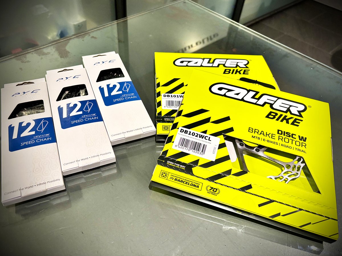 【早い者勝ち】値上げ前の「旧価格」で手に入ります！
人気の「GALFERディスクローター」と、最強の耐久性を誇る「PYC DLCチェーン」。 1月から価格改定がありましたが、当店在庫分だけは旧価格のまま放出します！ 在庫があるうちにぜひ！
specialized-store.jp/makuhari/blog/…