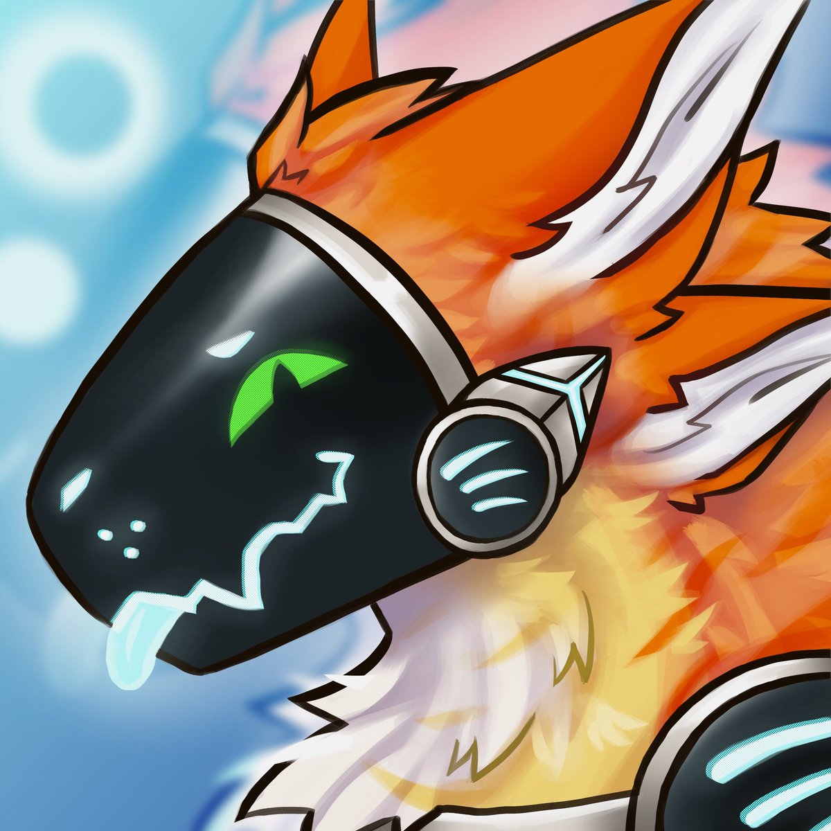 Little headshot done of Atlas by @/zowolfi