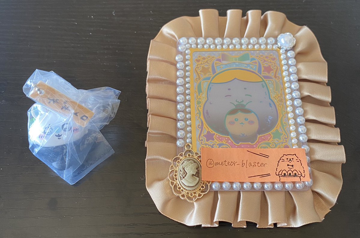 【交換】 ちいかわ寿司 フィギュアキーホルダー

譲⌇モモンガ
求⌇くりまんじゅう

郵送でのお取引のみ。
検索からもお気軽にお声掛けください📢💭